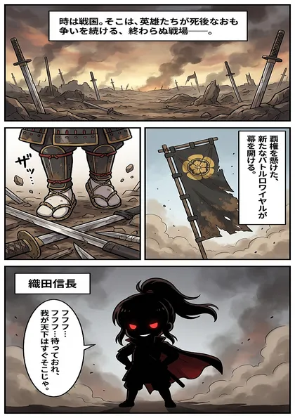 織田信長　第六天魔王、世界へ 第一話