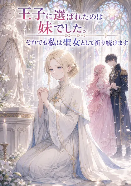 短編 王子に選ばれたのは妹でした。それでも私は聖女として祈り続けます